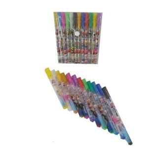 خودکار اکلیلی 12رنگ  9بسته