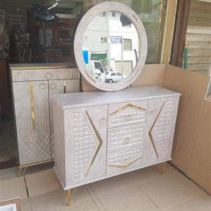 آینه کنسول الماسی تمام ام دی اف با 