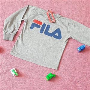 پوشاک کودک بلوز آستین بلند پسرانه fila سایز 45،50 