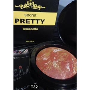 رژگونه تراکوتا سکرت پرتی secret pretty شماره T32 