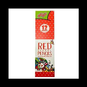مداد قرمز توتو بسته ی 12 تایی