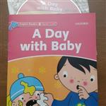 کتاب A Day with Baby - Dolphin Readers - Starter