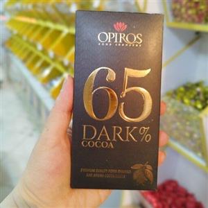 شکلات تلخ تخته ای 65 درصد دارک