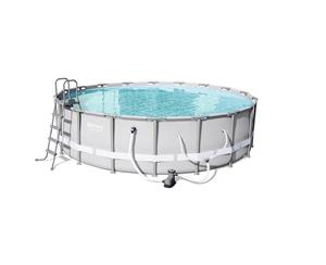 استخر پیش ساخته دایره ای آماده و متحرک سایز 107*427