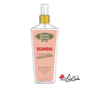 بادی اسپلش زنانه هیلدا بیوت (Hilda Beaut) مدل ژان پل گوتیر اسکندل ( Jean Paul Gaultier Scandal) حجم 250 میل