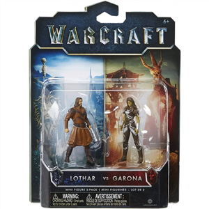 ست مینی فیگور WARCRAFT GARONA AND LOTHAR CIVILIAN