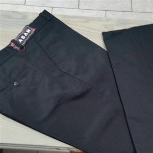 شلوار پارچه ای مشکی مردانه سایز 50 تا 56