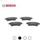 لنت ترمز چرخ جلو 206 تیپ 5 BOSCH