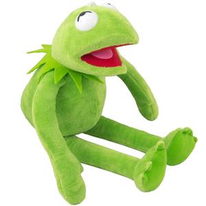 عروسک قورباغه بهارگالری مدل Kermit The Frog Kermit The Frog Polishing Doll