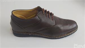 حراجی کفش رسمی مردانه بوگاتی قهوه ای سوخته سایز 43 