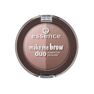 سایه ابرو دوتایی اسنس Essence Make Me Duo Brow Powder 01 Essence Make Me Brow Duo Eyebrow Shadow 01