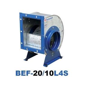 سانتریفیوژ دمنده 20 در 10 سانتیمتر یک طرفه فوروارد تک فاز 1250 دور - BEF-20/10L4S 