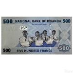 اسکناس 500 فرانک رواندا با طراحی زیبا