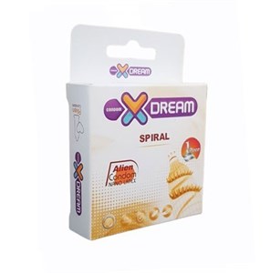 کاندوم خاردار فضایی چرخشی مدل SPIRAL بسته تک عددی