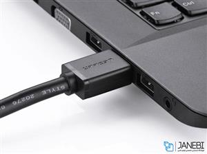 کابل دیسپلی پورت به اچ دی ام آی یوگرین Ugreen Display Port Male to HDMI Male Cable 1.5m Cable Display Port to HDMI 1.5m