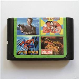 کارتریج 4 لبه سگا بازی تانک جیمز باند شورش عنکبوتی