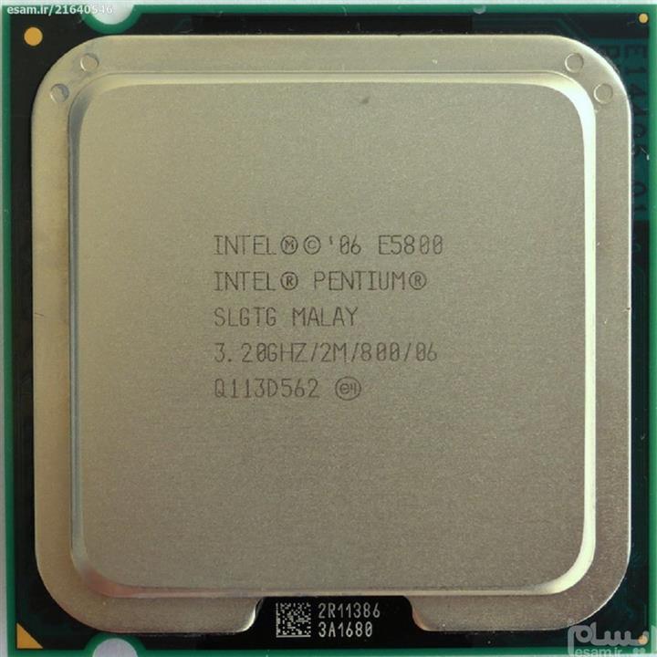 پردازنده intel E5800