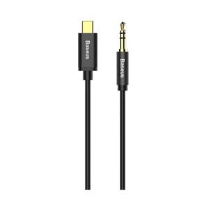 کابل تبدیل USB-C به AUX باسئوس مدل M01 طول 1.2 متر