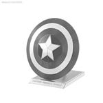 پازل فلزی سه بعدی مدل Captain Americas shield