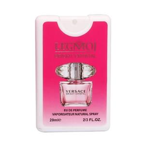 عطر جیبی زنانه لگموج مدل Versace Bright Crystal حجم 20 میلی لیتر Legmoj Eau De Perfume Versace Bright Crystal For Women 20ml