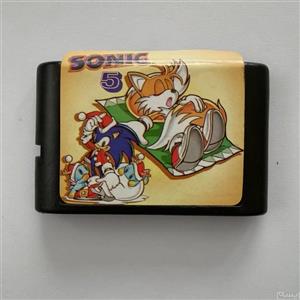 کارتریج تک لبه سگا بازی سونیک سه بعدی sonic 3D