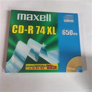سی دی خام قابدار مکسل اورجینال Maxell CD-R