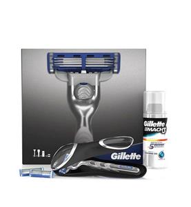 پک اصلاح خود تراش ژیلت مدل مچ 3 توربو Gillette Mach3 Turbo