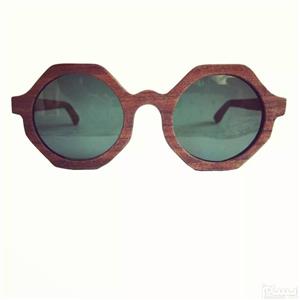 عینک چوبی آفتابی طرح هگزال کیاناوود