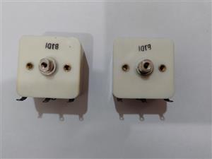 دو عدد خازن واریابل بزرگ و نایاب قدیمی میتسومی