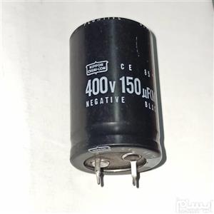 4 عدد خازن الکترولیت 150 میکروفاراد 400 ولت nippon