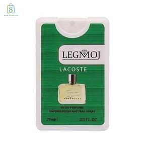 عطر جیبی مردانه لگموج مدل Lacoste Essential حجم 20 میلی لیتر Legmoj Eau De Perfume For Men 20ml 