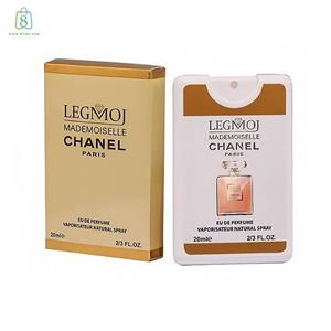 عطر جیبی زنانه لگموج مدل Chanel Coco Mademoiselle حجم 20 میلی لیتر Legmoj Eau De Perfume Chanel Coco Mademoiselle For Women 20ml