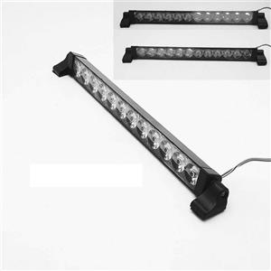 چراغ فلشر قرمز آبی خودرو پشت شیشه 12 LED