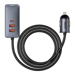 شارژر فندکی باسئوس مدل CCBT-B0G 120W