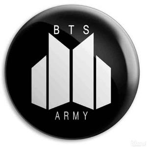 پیکسل فلزی کلکسیونی مدل لوگو بی تی اس BTS