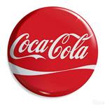 پیکسل فلزی کلکسیونی مدل لوگو کوکاکولا Coca Cola