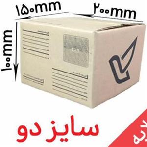 کارتن پستی سایز دو 2