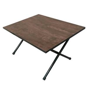 میز تحریر زمینی تاشو مدل میلاد با عرض 60 سانتیمتر رنگ قهوه ای (آنتیک جویز) 