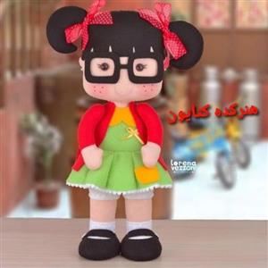 عروسک نمدی دختر به صورت موزیکال و غیر موزیکال