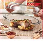 تابه دربدار بیضی بزرگ بورجام کد 59052 BORCAM ترکیه