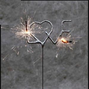 فشفشه لاو نقره ای - فشفشه love نقره ای