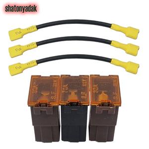فیوز داخل موتور پراید  پک 3 عددی ( جایگزین فیوز سیمی ) قیمت هر 3 عدد یکجا درج شده