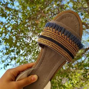 صندل رکابدار سوزندوزی