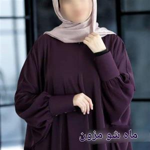 مانتو عبایی کرپ الیزه🌹 روز مادر🌹 مدل گلینِ ماه شو مزون با مچ سه دکمه ای زیبا