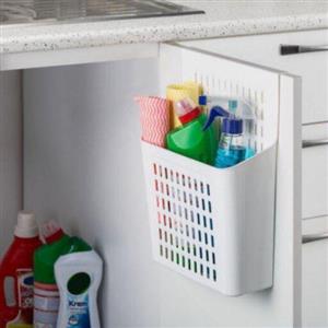 سبد آویز کابینت مرسه رنگ کرم