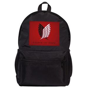 کوله پشتی مدرسه طرح انیمه اتک ان تایتان کد Attack on titan