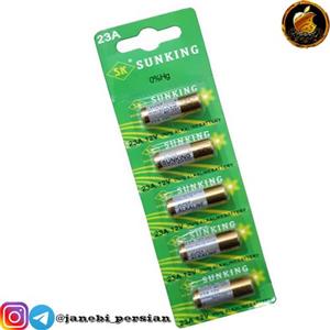 باتری قلمی ریموت 23A پک 5تایی