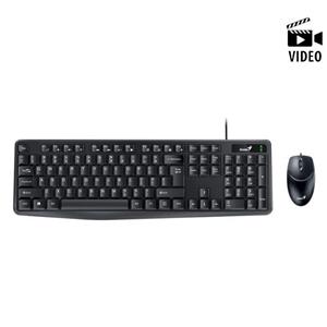 کیبورد و ماوس با سیم جنیوس مدل Genius KM-170