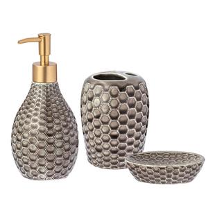 ست سرویس بهداشتی 3 پارچه انگلیش هوم مدل Bathroom Set