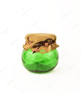 بانکه آبگینه مدل نارون سبزرنگ کوچک- کد ۰۴۵ 